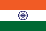 Indien Flagge