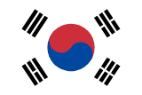 Südkorea Flagge