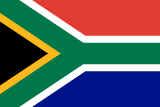 Südafrika Flagge